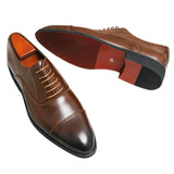 Wesley | Men's Oxford Shoes with Brogue Leather