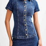 Dakota |  Women's Denim Two Piece Set Skirt