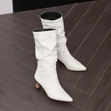 Serene | Women's Boots with Slip-On and Pointed Toe