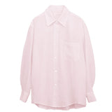 Iris | Women Shirt With Linen Oversized Fit