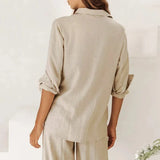 Ava | Women Shirt With Lyocell Linen Blend