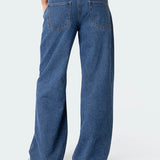 Amelia | Women's Wide Leg Jeans with High Waist