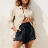 Ava | Women Shirt With Lyocell Linen Blend