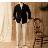 Grayson | Men's Cotton Seersucker Cuban Collar Shirt