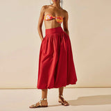 Maravi | Women's Skirt with Stretch Waist and Balloon Hem