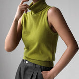 Marenton | Women Knit Top With Wool Cashmere Blend