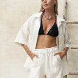 Wrenley | Women's Cotton Two Piece Set Pants