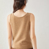 Ivanna | Women Vest With Cashmere Fabric