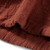 Hartley | Women Top With Cotton Gauze Ruffle Placket