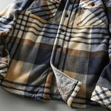 Nolan | Men's Fleece Lined Flannel Shirt Jacket