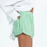 Eleanor | Women Shorts with Elastic Waist and Wide-leg