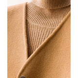 Nathaniel | Men Wool Vest with Structured Layering