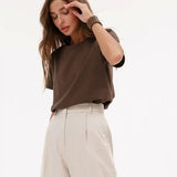 Elise | Women Tee With Relaxed Fit And Cotton