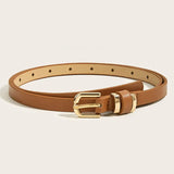Savannah | Women Belt with Animal Print and Leather