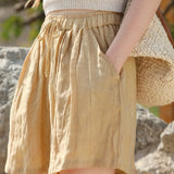 Olivia | Women Shorts with Pockets and Waistband