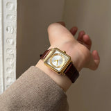 Elvra | Women Wrist Watch with Square Case and Quartz Movement