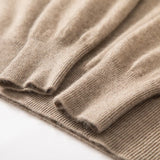 Thaddeus | Men's Cashmere Low Turtleneck Sweater