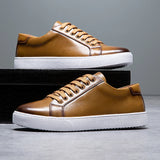 Quentin | Men's Leather Shoes with Leather Upper Insole