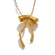Coquette | Women Necklace with Bow Design and Gold Coating