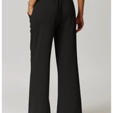 Ayla | Women's Straight Leg Running Pants with Elastic Waist
