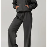 Ayla | Women's Straight Leg Running Pants with Elastic Waist