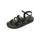 Paloma | Women's Sandals with 3-Strap and Cushioned Sole