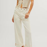 Candace | Women's Wide Leg Denim Jeans with High Waist