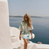 Ophelia | Women's Co-Ord Set Wrap Shorts