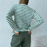 Marinière | Women Tee With Striped Pattern Design