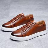 Quentin | Men's Leather Shoes with Leather Upper Insole