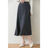 Elowen | Women's Skirt with A-line and Elastic Waist