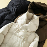Isabella | Women's Full-Length Duck Down Parka with Structured Hood