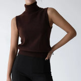 Marenton | Women Knit Top With Wool Cashmere Blend