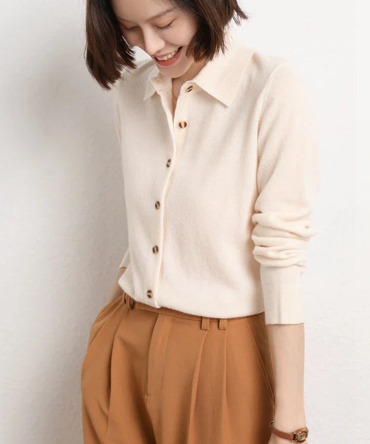 Riverdale | Women Polo Top With Knit Fabric