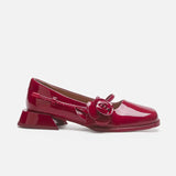Rosetta | Women Mary Janes with Rose Accent and Glossy