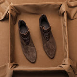 Vivienne | Women’s Boots with Suede and Zipper Closure