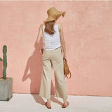 Junia | Women Top With Cotton Linen Blend