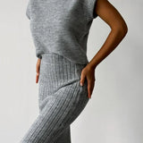 Marnie | Women's Ribbed Set with Fitted Design and Breathable Fabric