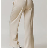 Ayla | Women's Straight Leg Running Pants with Elastic Waist
