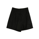 Taylor | Women's Shorts with Pleated Waist and Pockets
