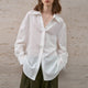 Claire | Women Shirt With Linen Oversized Fit