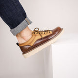 Beckett | Men's Footwear with Leather Upper and Cushioned Insole
