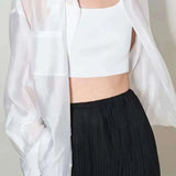 Helena | Women Shirt With Lapel Collar Design