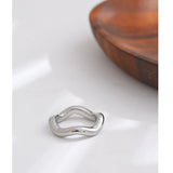 Avelyn | Women Ring with Sculptural Design and Gold Finish
