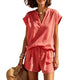 Juliette | Women's Two Piece Lounge Set Shorts