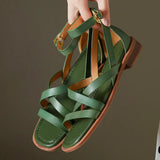 Ravello | Women's Sandals with Leather Straps and Buckle