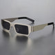 Eutopia | Flare Sunglasses with Alloy Frame and Tinted