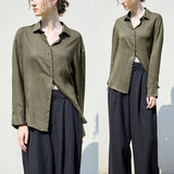 Willow | Women Shirt With Ramie Lyocell Blend