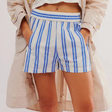 Florence | Women's Shorts with Elastic Waist and Pockets