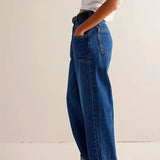 Candace | Women's Wide Leg Denim Jeans with High Waist